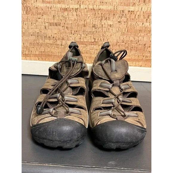 KEEN Men's Size 13 Arroyo II Hiking Shoe ‎ Waterproof Brown Brown